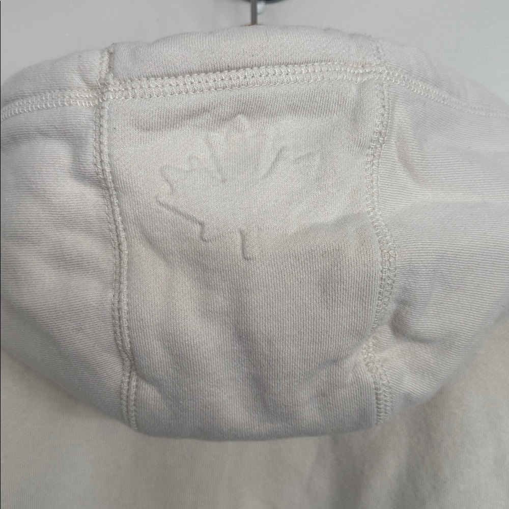 Roots Men's Off-White Hoodie - Picture 4 of 5
